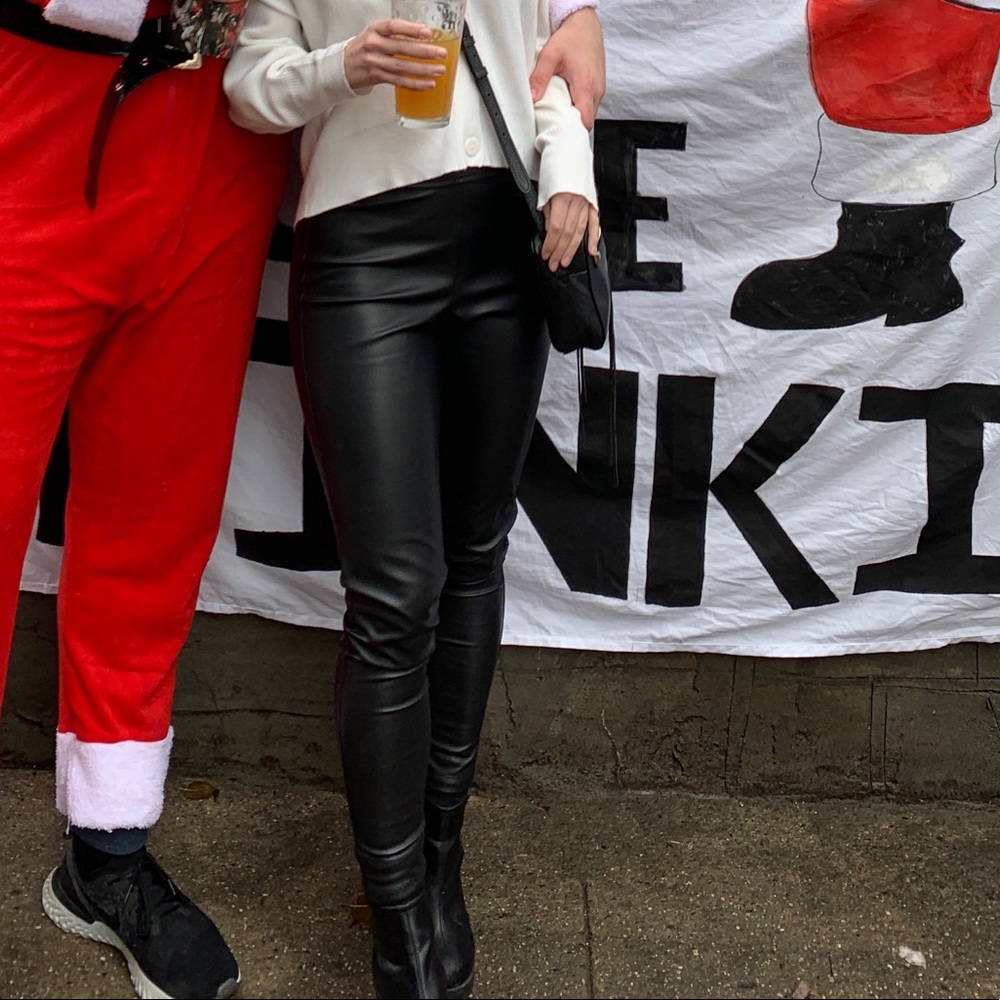Splendid faux leather leggings